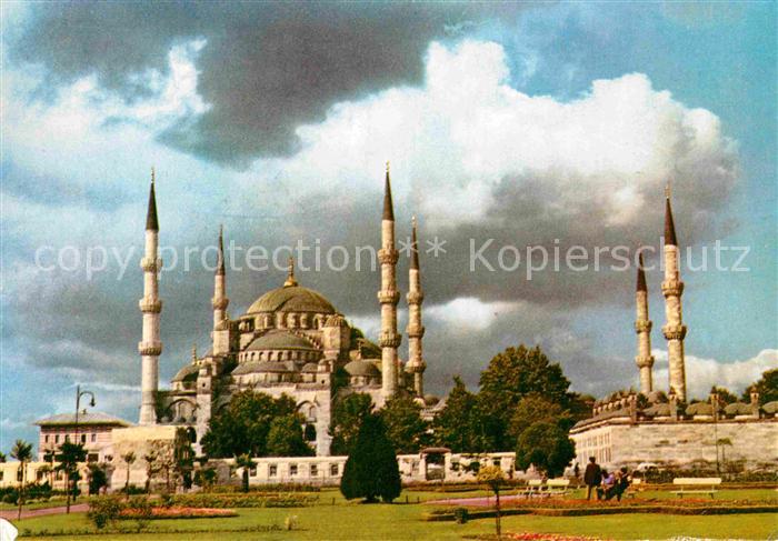 Istanbul Constantinopel Sultan Ahmed Moschee