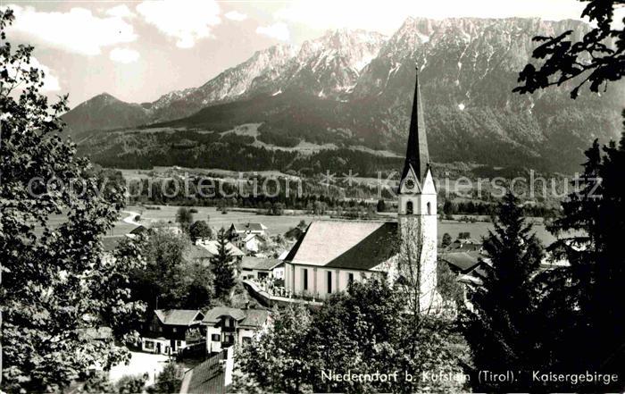 Niederndorf Kufstein Kaisergebirge Kirche