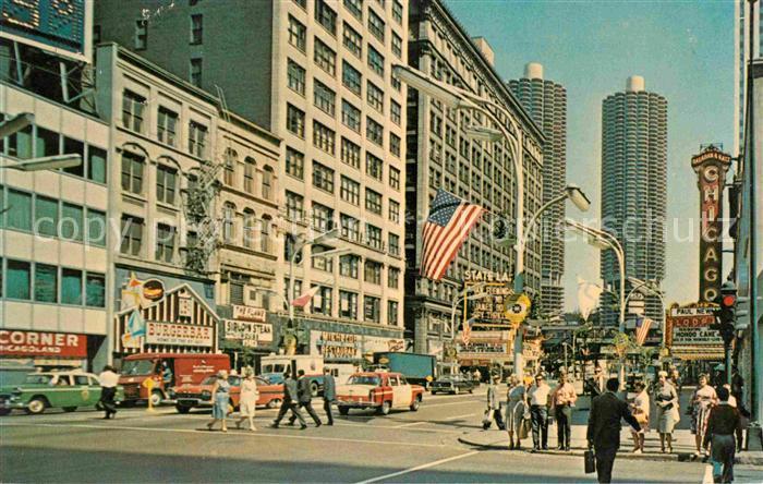 Chicago Illinois State Street at Randolph