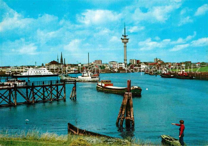 Bremerhaven Geestemuendung Radarturm