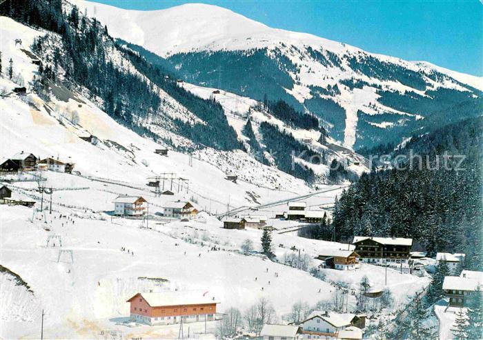 Gmuend Gerlos 
Winterlandschaft Schlepplift Koenigsleitern
