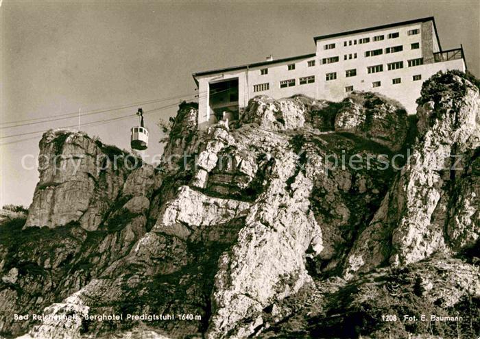 Bad Reichenhall Predigtstuhlbahn Gipfelstation Hoehensonne Berghotel