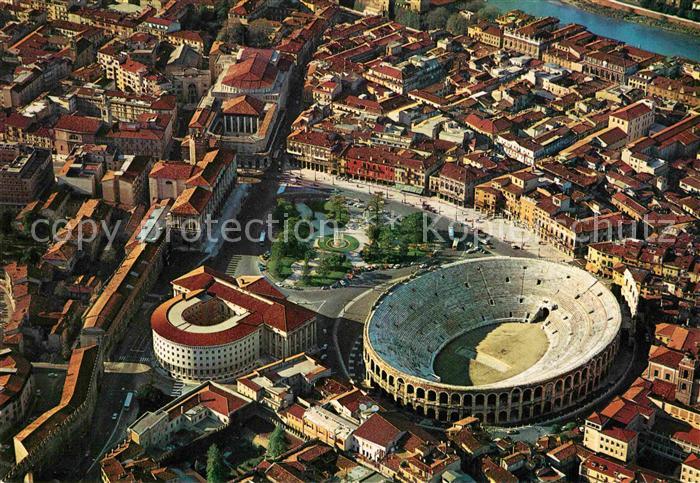 Verona Veneto Luftaufnahme Arena
