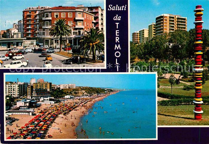 Termoli Luftaufnahme Strand Panorama