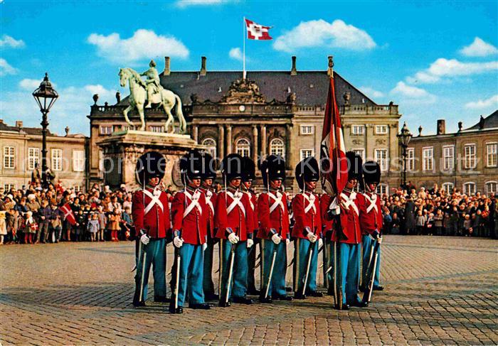 Kopenhagen Schloss Amalienburg Wachtparade