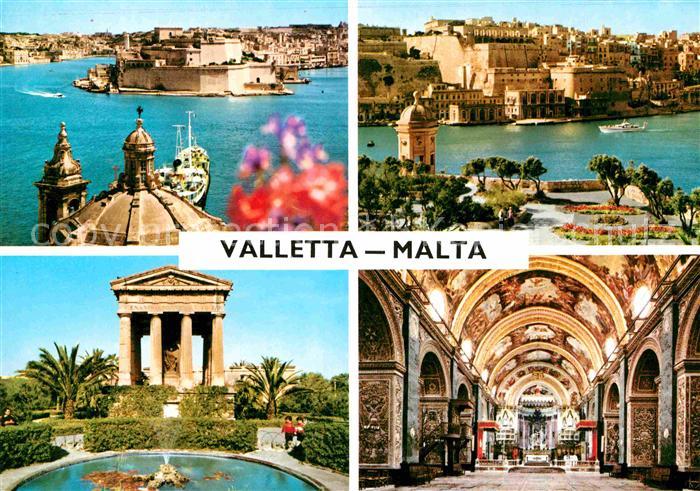 Valletta Kirche Panorama