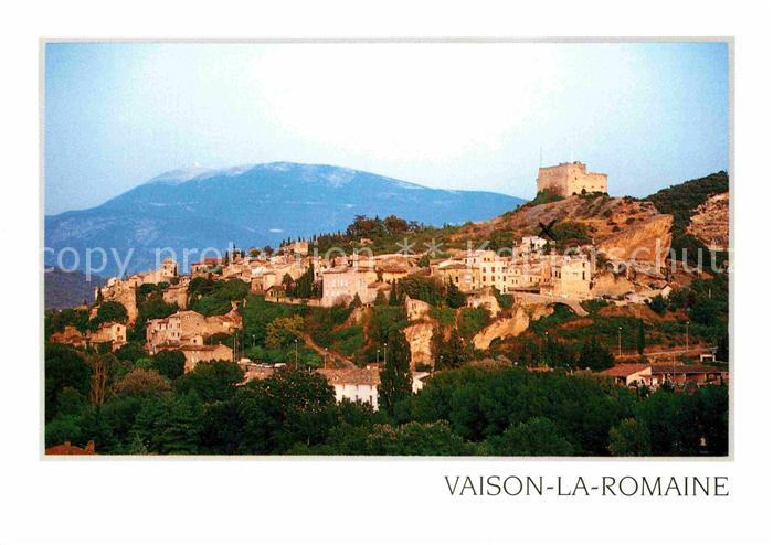 Vaison-la-Romaine Vaucluse Panorama Burg