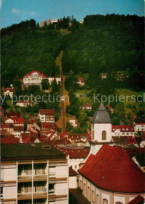 Wildbad Schwarzwald Sommerberg Bergbahn