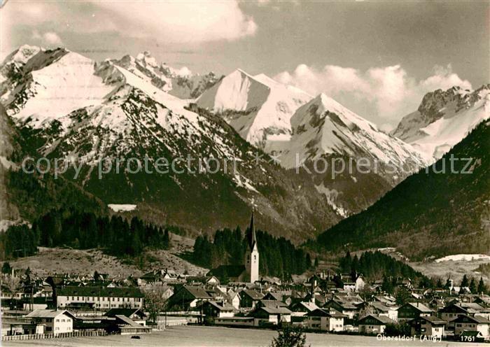 Oberstdorf Kirche Panorama