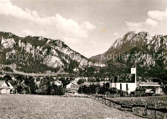 Schwangau Branderschrofen Neuschwanstein Saeuling