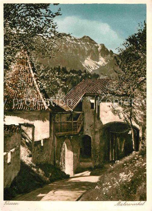 Fuessen Allgaeu Malerwinkel