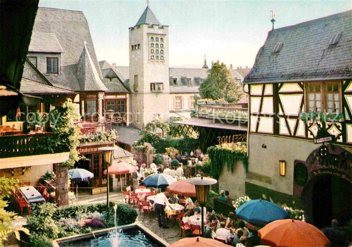 Ruedesheim Rhein Schloss Drosselhof Lindenwirt