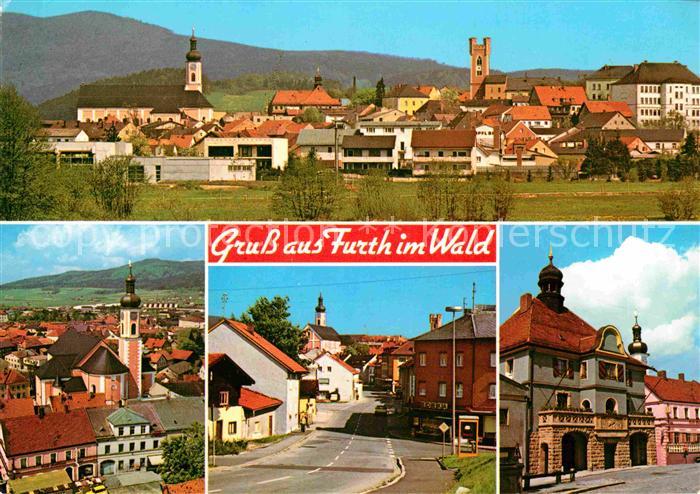 Furth Wald Panorama Kirche