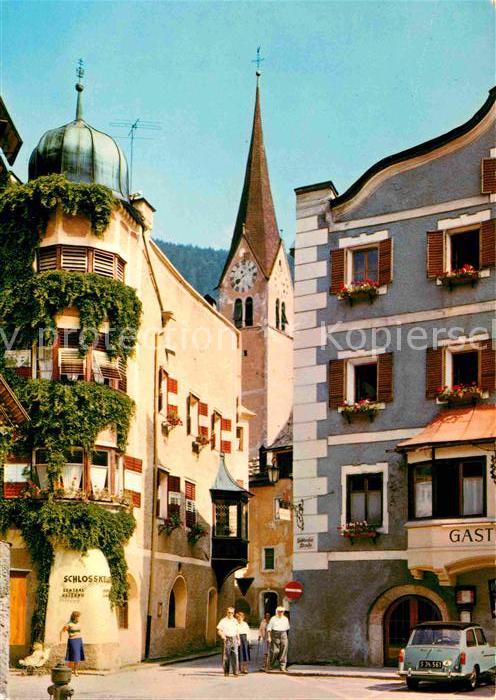 Rattenberg Inn Panorama Kirche