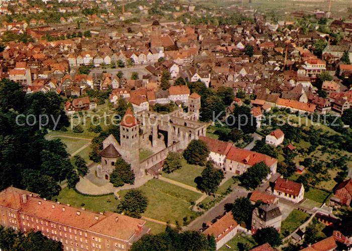 Hersfeld Bad Kirche Ruine Luftaufnahme