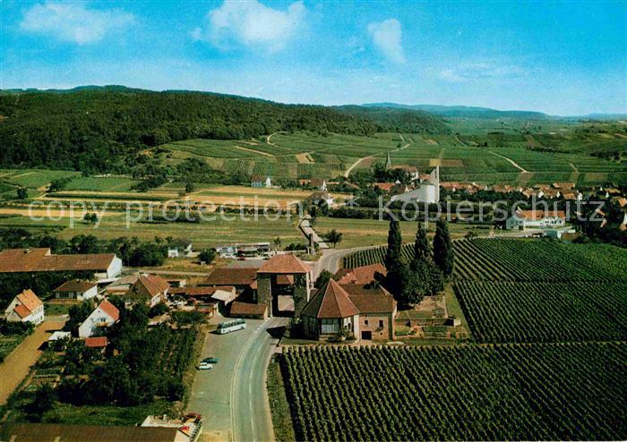 Schweigen-Rechtenbach Deutsches Weintor Luftaufnahme