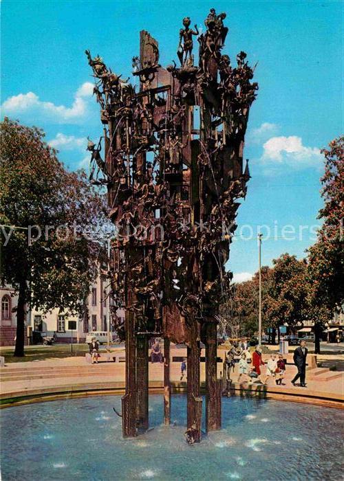 Mainz Rhein Fastnachtbrunnen