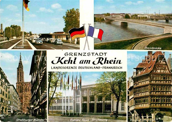 Kehl Rhein Rheinbruecke Muenster Kamerzell