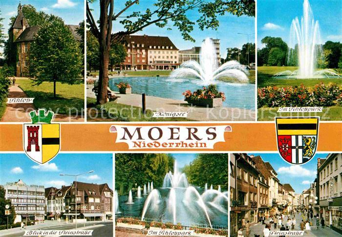 Moers Koenigsee Schlosspark Strasse