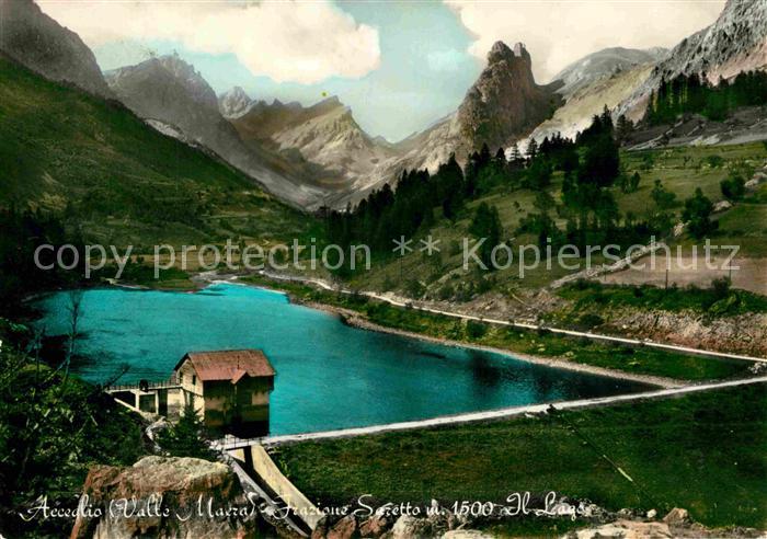 Italien Italia Italy Stausee Saretto