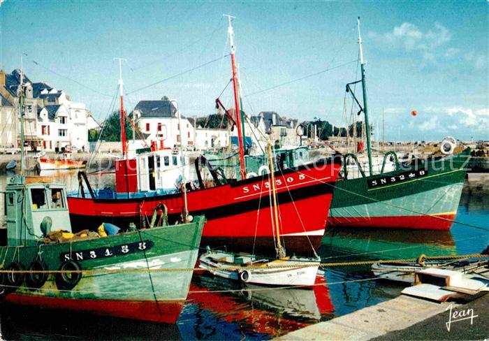 Croisic Le Hafen Fischerboote
