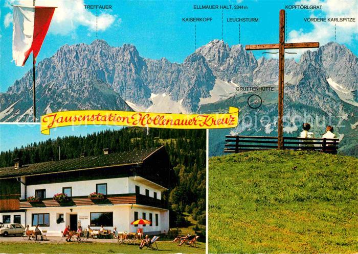 Going Wilden Kaiser Tirol Jausenstation Hollenauer Kreuz
