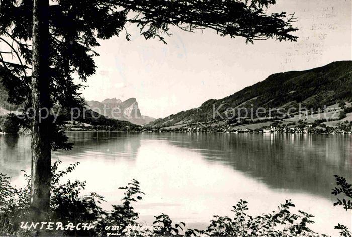 Unterach Attersee Panorama