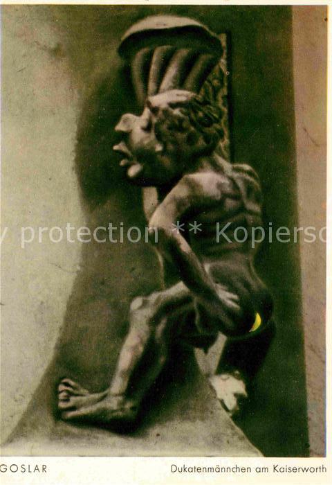 GOSLAR Harz Niedersachsen Dukatenmaennchen Kaiserworth