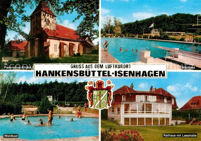 Isenhagen Sankt Pankratiuskirche Waldbad Rathaus