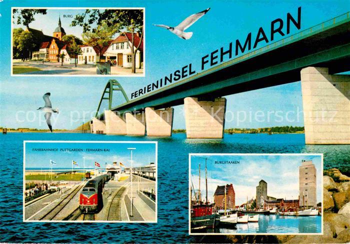 Fehmarn Faehrbahnhof Puttgarden Fehmarn Kai Burgstaaken Burg