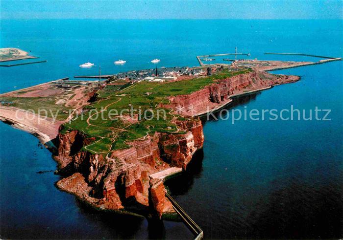 HELGOLAND Insel Schleswig-Holstein Luftaufnahme