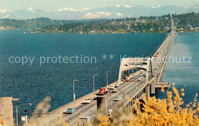 Seattle Lake Washington Floating Bridge