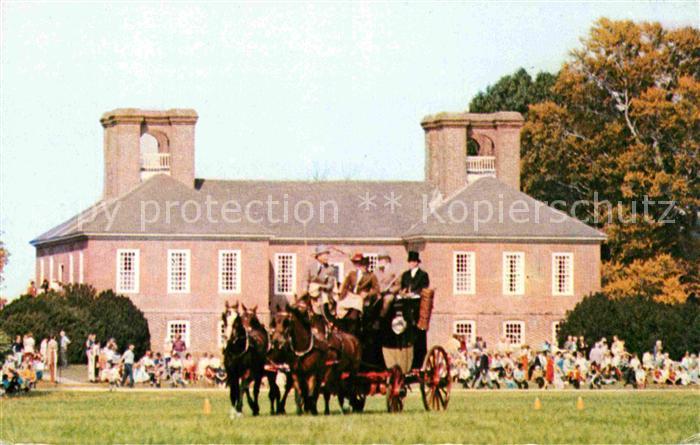 Stratford Virginia Coaching Weekend Hall Plantation Pferdekutsche