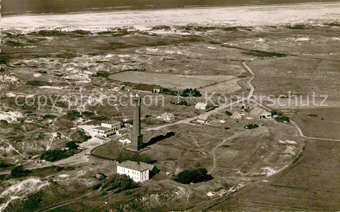 Norderney Nordseebad Fliegeraufnahme mit Leuchtturm