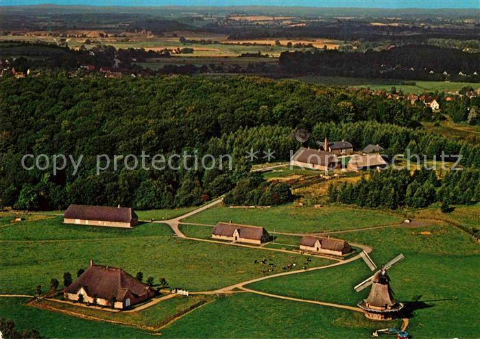Molfsee Fliegeraufnahme Freilichtmuseum
