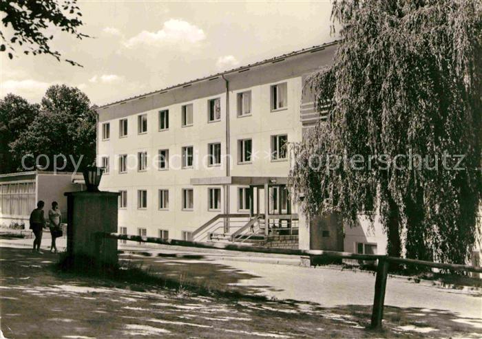 Gernrode Harz Erholungsheim Fritz Heckert Bettenhaus