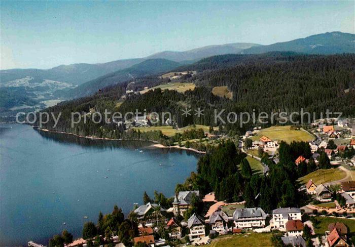 Titisee-Neustadt Fliegeraufnahme mit Feldberg
