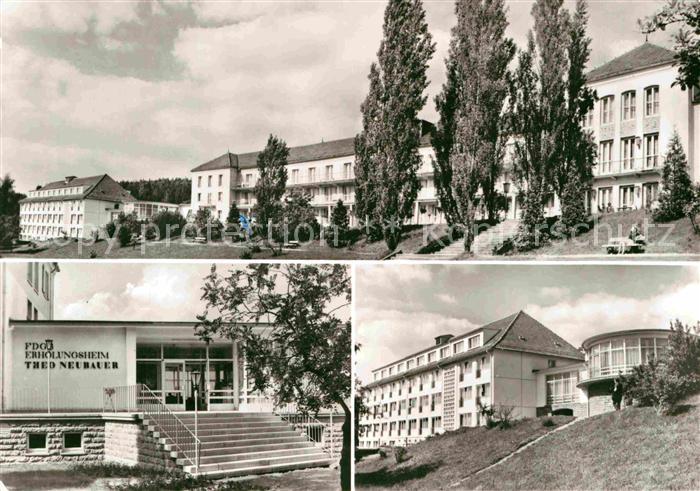 Tabarz Erholungsheim Theo Neubauer