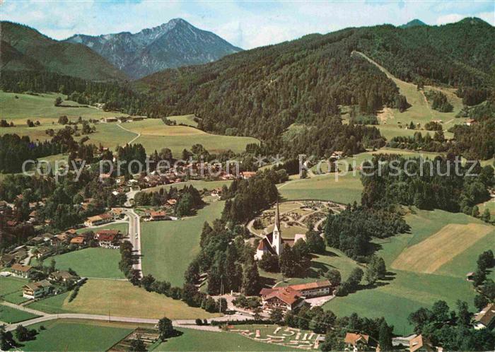 Bad Wiessee Fliegeraufnahme mit Kampen
