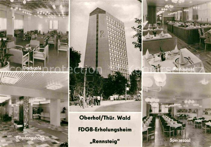 Oberhof Thueringen Erholungsheim Rennsteig