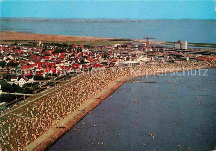 Buesum Nordseebad Fliegeraufnahme