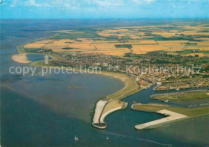 Buesum Nordseebad Fliegeraufnahme