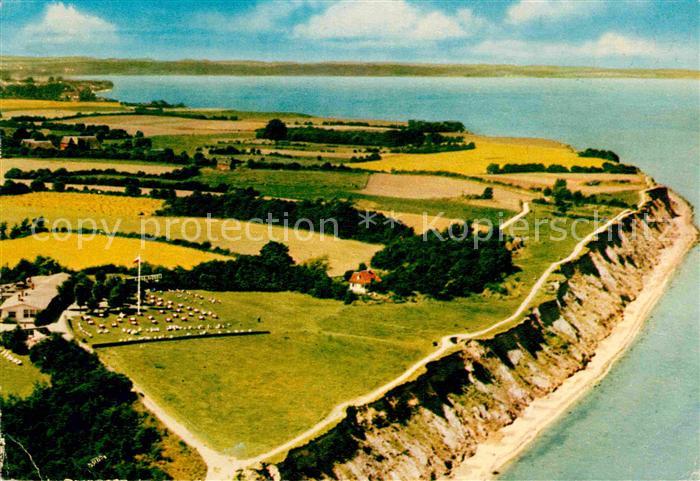 Travemuende Ostseebad Fliegeraufnahme Hermannshoehe mit Brodtener Ufer