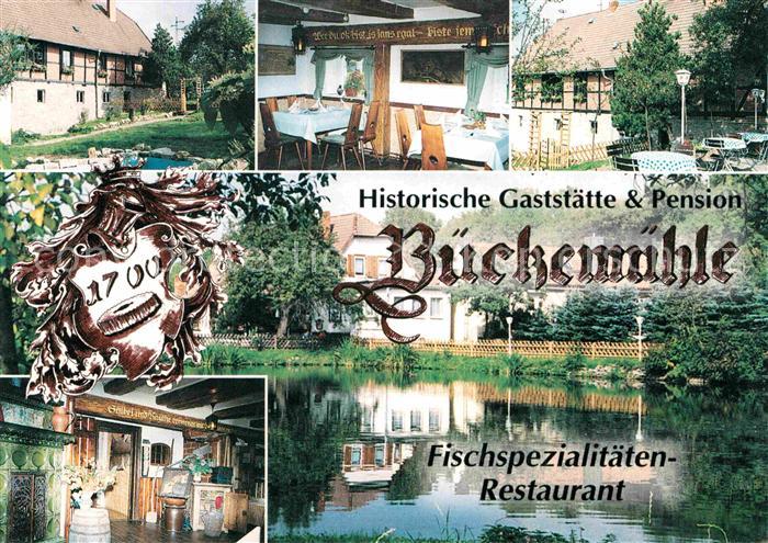 Gernrode Harz Restaurant Pension Bueckemuehle