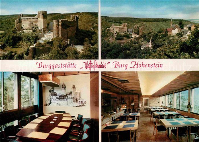 Hohenstein Untertaunus Burggaststaette Waffenschmiede