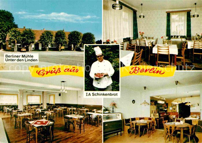 BERLIN  CITY Restaurant Berliner Muehle Unter den Linden