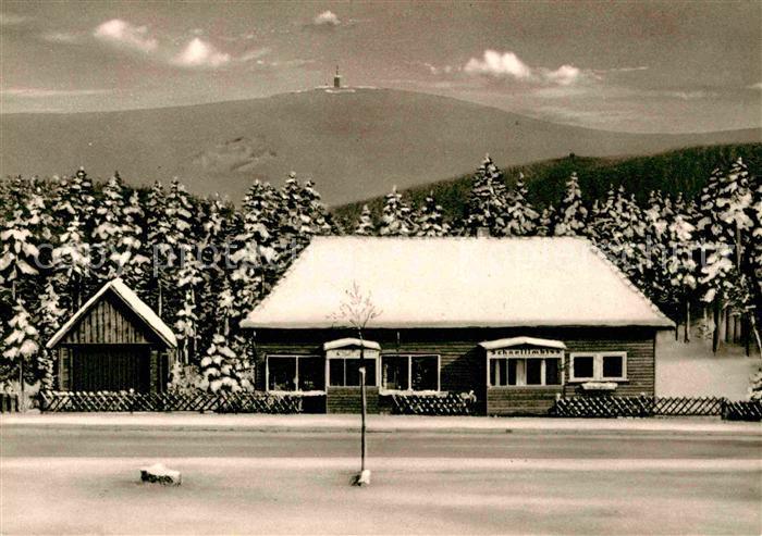 Oberwiesenthal Erzgebirge Buntes Laedchen Schnellimbiss