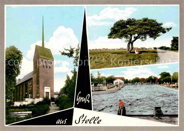 Stelle Freibad Kirche
