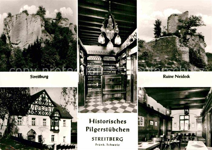 Streitberg Oberfranken Streitburg Ruine-Neideck Pilgerstube