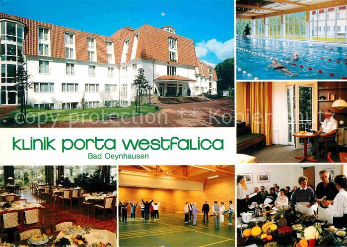 Bad Oeynhausen Klinik Porta Westfalica Schwimmbad Turnhalle